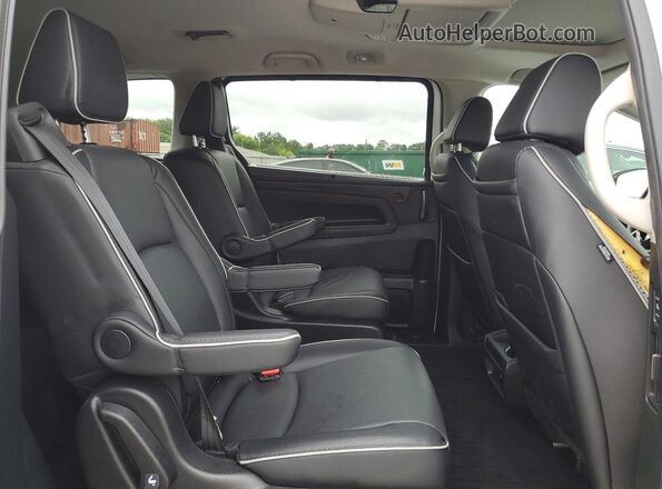5FNRL6H92SB029055 2025 HONDA ODYSSEY White Vista interior trasera