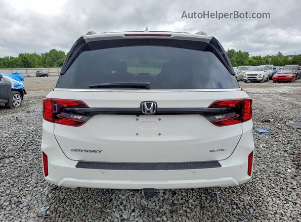 5FNRL6H92SB029055 2025 HONDA ODYSSEY White Vista trasera
