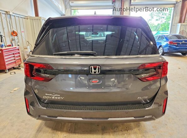 5FNRL6H92TB043703 2026 HONDA ODYSSEY Gray Вид ззаду