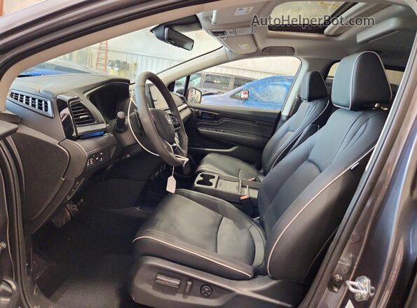 5FNRL6H92TB043703 2026 HONDA ODYSSEY Gray Вид салону спереду