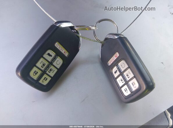 5FNRL6H93KB020770 2019 HONDA ODYSSEY White Առջևի վահանակի տեսք