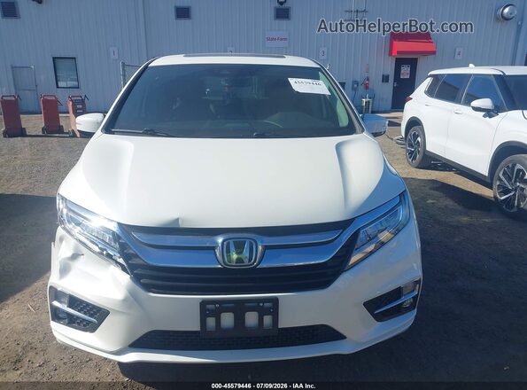 5FNRL6H93KB020770 2019 HONDA ODYSSEY White Սարքավորումների վահանակի տեսք