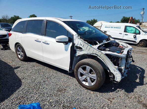 5FNRL6H93SB001460 2025 HONDA ODYSSEY White Przód prawy