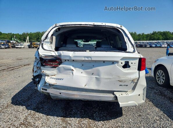 5FNRL6H93SB001460 2025 HONDA ODYSSEY White Widok z tyłu