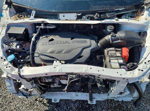 5FNRL6H93SB001460 2025 HONDA ODYSSEY White Widok komory silnika