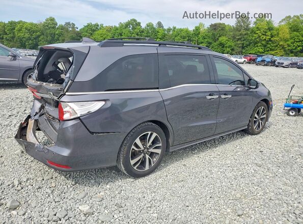 5FNRL6H94JB000252 2018 HONDA ODYSSEY Gray უკანა მარჯვენა