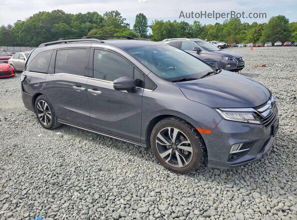 5FNRL6H94JB000252 2018 HONDA ODYSSEY Gray წინა მარჯვენა