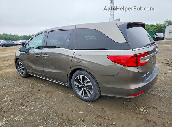 5FNRL6H94JB001398 2018 HONDA ODYSSEY Gray Tył lewy
