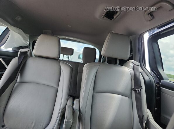 5FNRL6H94JB078353 2018 HONDA ODYSSEY Blue Вид задніх сидінь