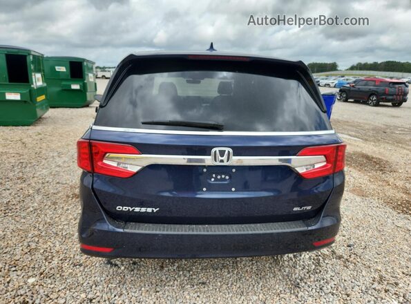 5FNRL6H94LB000559 2020 HONDA ODYSSEY Синий Вид сзади