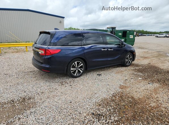 5FNRL6H94LB000559 2020 HONDA ODYSSEY Синий Задняя правая четверть
