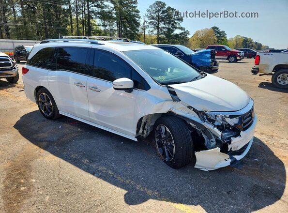5FNRL6H94NB045052 2022 HONDA ODYSSEY White Delantero derecho