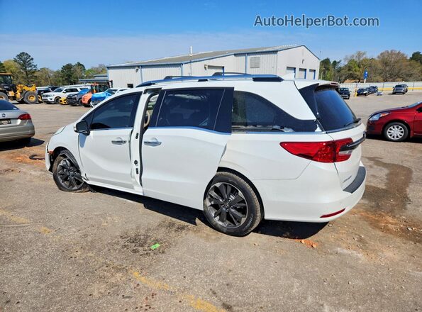 5FNRL6H94NB045052 2022 HONDA ODYSSEY White Trasero izquierdo