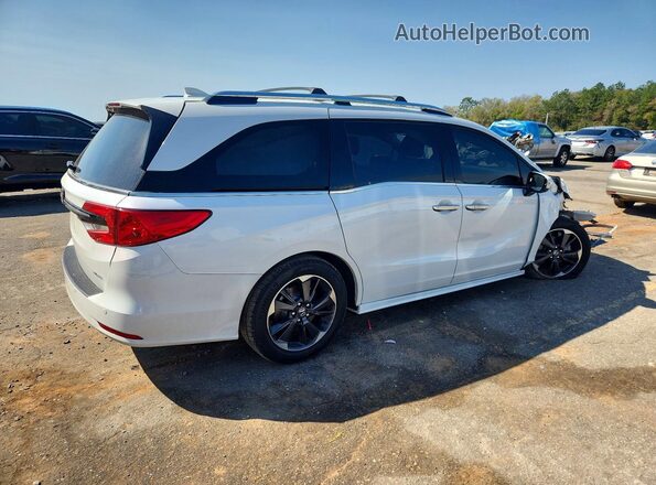 5FNRL6H94NB045052 2022 HONDA ODYSSEY White Trasero derecho