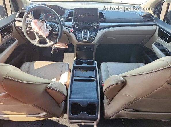 5FNRL6H94NB045052 2022 HONDA ODYSSEY White Vista del salpicadero
