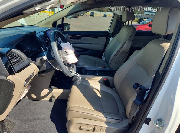 5FNRL6H94NB045052 2022 HONDA ODYSSEY White Vista interior delantera