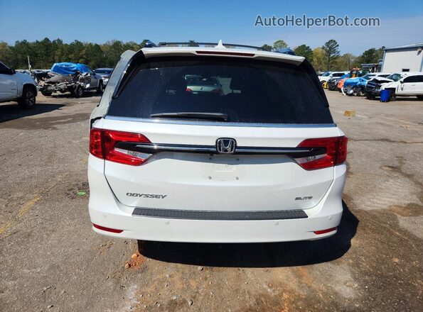 5FNRL6H94NB045052 2022 HONDA ODYSSEY White Vista trasera