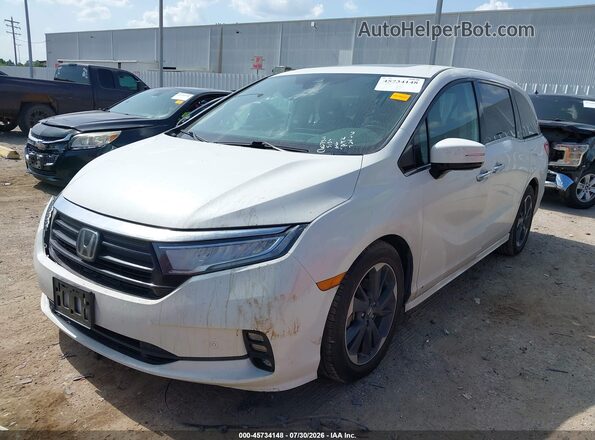 5FNRL6H94NB065138 2022 HONDA ODYSSEY White Przód lewy