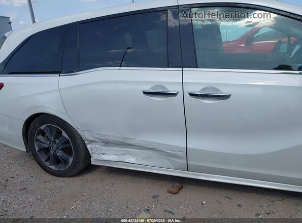 5FNRL6H94NB065138 2022 HONDA ODYSSEY White Widok z przodu