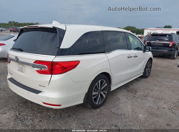 5FNRL6H95KB045458 2019 HONDA ODYSSEY White Հետևի աջ