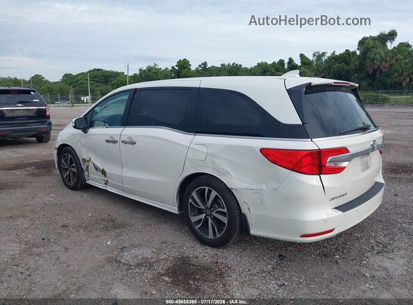 5FNRL6H95KB045458 2019 HONDA ODYSSEY White Հետևի ձախ