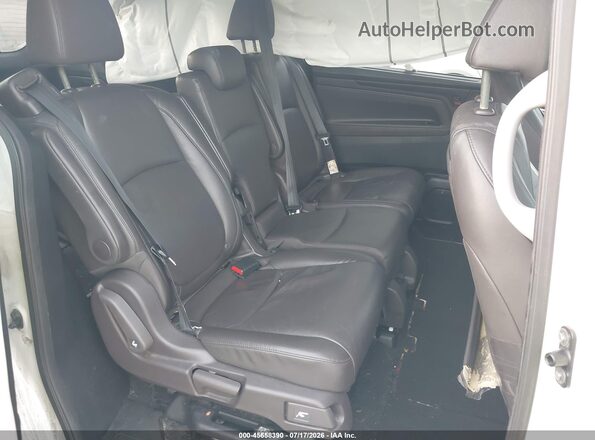 5FNRL6H95KB045458 2019 HONDA ODYSSEY White VIN կոդի պիտակի տեսք