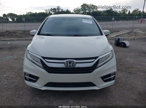 5FNRL6H95KB045458 2019 HONDA ODYSSEY White Սարքավորումների վահանակի տեսք