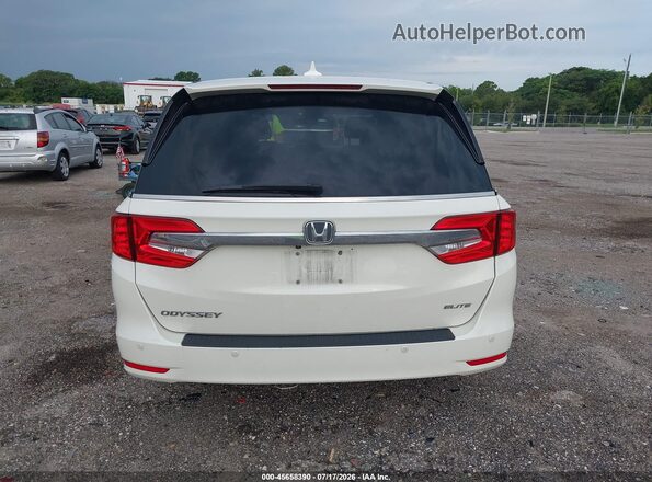 5FNRL6H95KB045458 2019 HONDA ODYSSEY White 