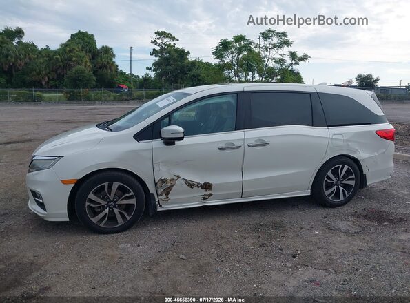5FNRL6H95KB045458 2019 HONDA ODYSSEY White Սալոնի 360 աստիճան տեսք