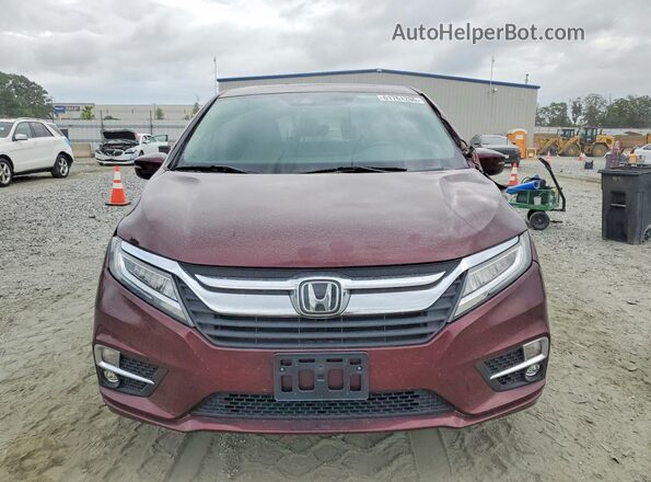 5FNRL6H95KB085801 2019 HONDA ODYSSEY Burgundy Դիմացի տեսք