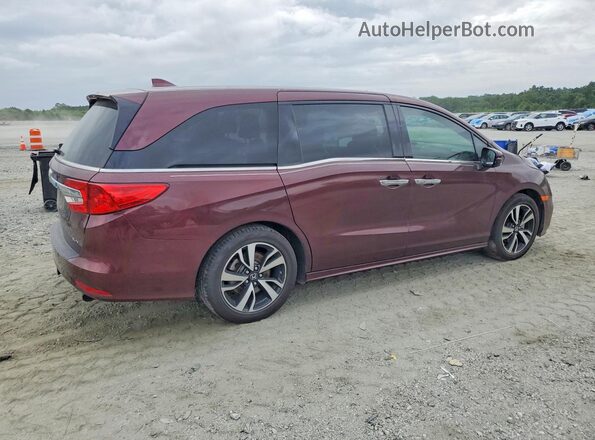 5FNRL6H95KB085801 2019 HONDA ODYSSEY Burgundy Հետևի աջ