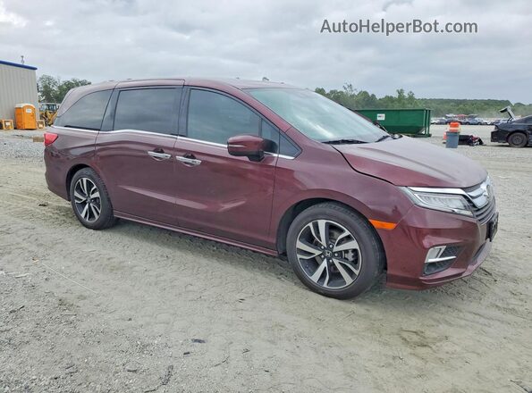 5FNRL6H95KB085801 2019 HONDA ODYSSEY Burgundy Առջևի աջ