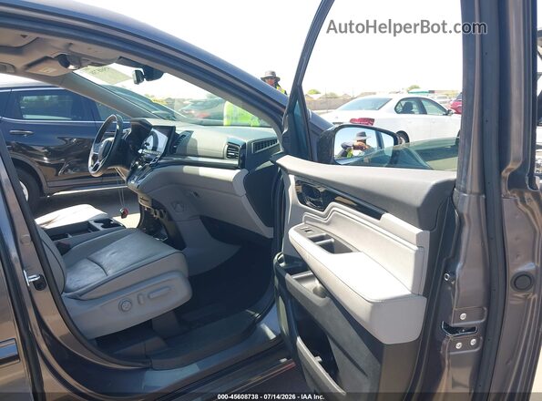 5FNRL6H95NB054553 2022 HONDA ODYSSEY Gray Вид салону спереду