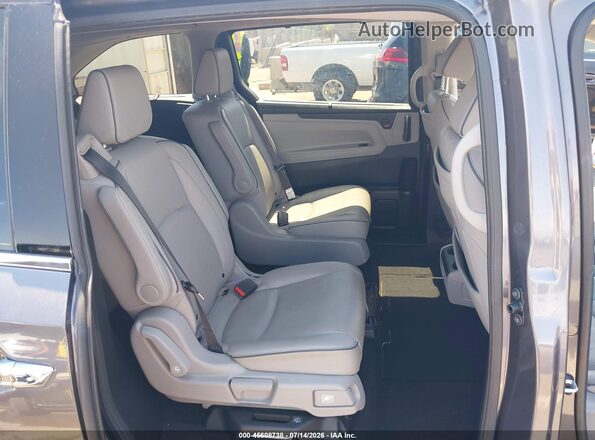5FNRL6H95NB054553 2022 HONDA ODYSSEY Gray Вид наклейки з VIN-кодом