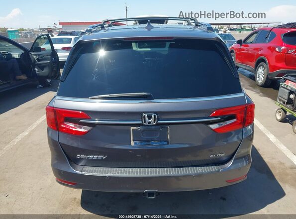 5FNRL6H95NB054553 2022 HONDA ODYSSEY Gray 