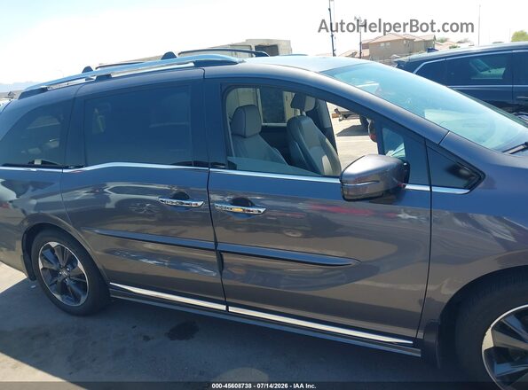 5FNRL6H95NB054553 2022 HONDA ODYSSEY Gray Панорамний вид салону 360°