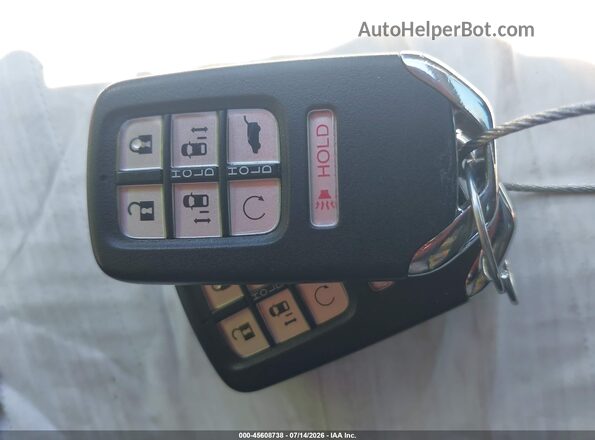 5FNRL6H95NB054553 2022 HONDA ODYSSEY Gray Вид панелі приладів