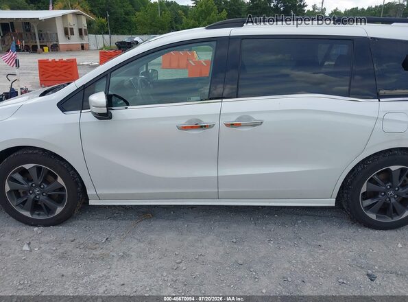 5FNRL6H95NB067318 2022 HONDA ODYSSEY White Vista interior de 360 grados