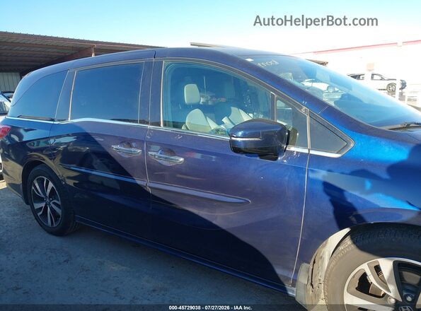 5FNRL6H96JB002519 2018 HONDA ODYSSEY Dark Blue 360 interior view
