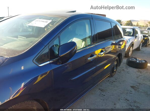 5FNRL6H96JB002519 2018 HONDA ODYSSEY Dark Blue 