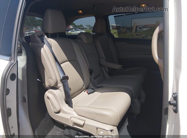 5FNRL6H96JB014234 2018 HONDA ODYSSEY White VIN კოდის სტიკერის ხედი