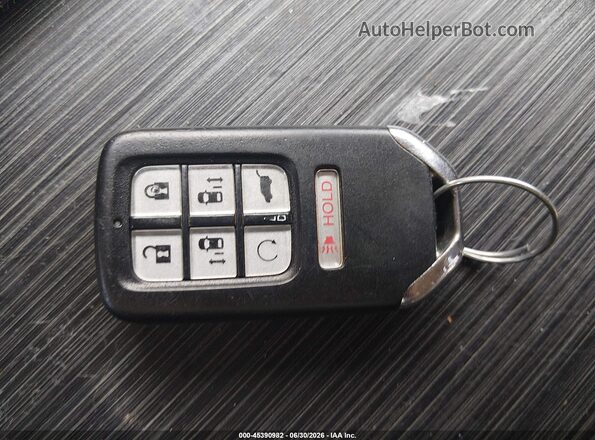5FNRL6H96JB014234 2018 HONDA ODYSSEY White წინა პანელის ხედი