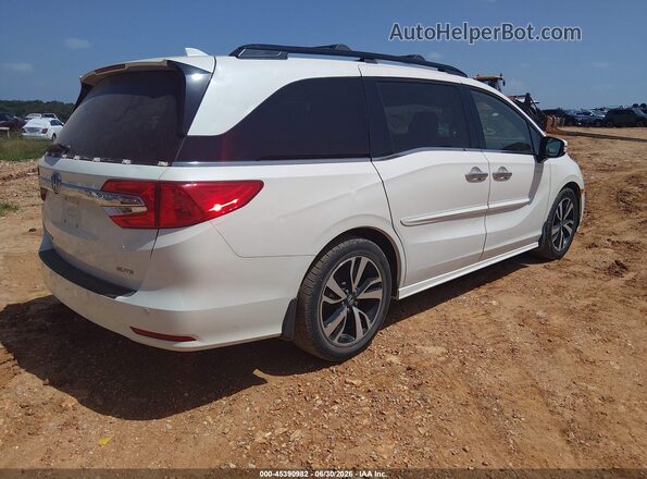 5FNRL6H96JB014234 2018 HONDA ODYSSEY White უკანა მარჯვენა