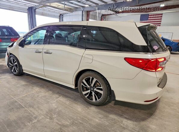 5FNRL6H96JB050053 2018 HONDA ODYSSEY White უკანა მარცხენა