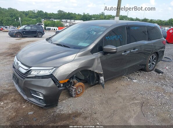 5FNRL6H96JB107612 2018 HONDA ODYSSEY Brown Front left