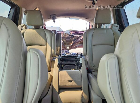 5FNRL6H96KB036638 2019 HONDA ODYSSEY Burgundy უკანა სავარძლების ხედი
