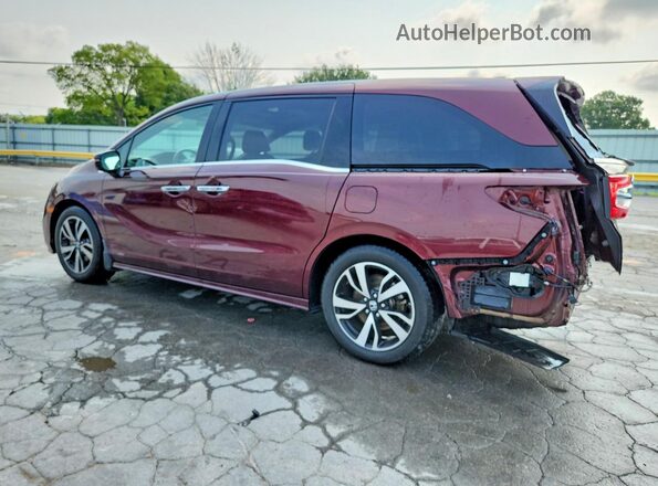 5FNRL6H96KB036638 2019 HONDA ODYSSEY Burgundy უკანა მარცხენა