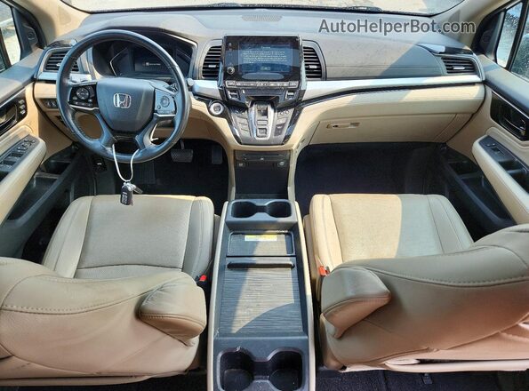 5FNRL6H96KB036638 2019 HONDA ODYSSEY Burgundy წინა პანელის ხედი