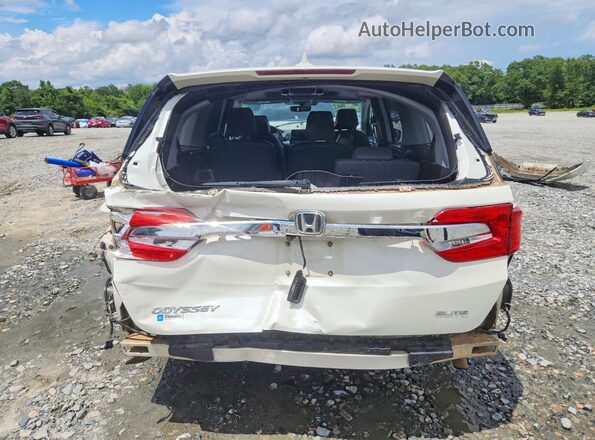 5FNRL6H96KB077643 2019 HONDA ODYSSEY White Հետևի տեսք