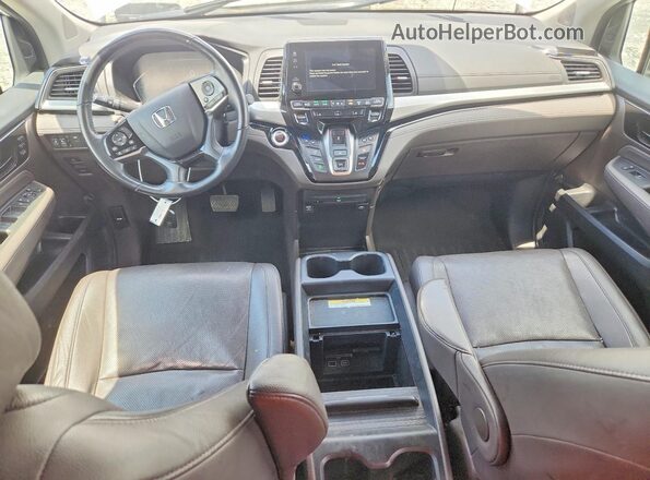 5FNRL6H96KB077643 2019 HONDA ODYSSEY White Առջևի վահանակի տեսք